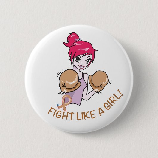 KANKERBESTRIJDING VAN KINDEREN RONDE BUTTON 5,7 CM (Voorkant)