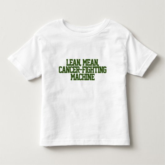 Kankerbestrijdingsmachine Toddler T-Shirt (Voorkant)
