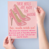 Kankerbewustmakingsbrochure Flyer (Hand)