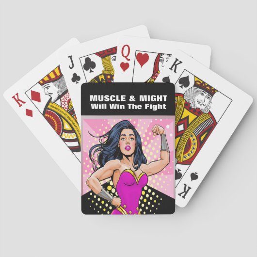 Kankerbewustwording Pokerkaarten (Achterkant)