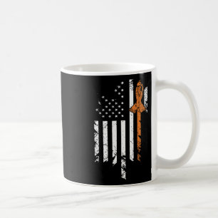 Kankerbewustzijn Amerikaanse vlag Koffiemok