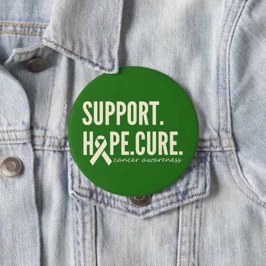 Kankerbewustzijn ondersteunt Hope Cure Button (In situ)