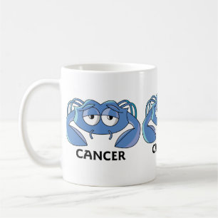 Kankerblauwe krab koffiemok