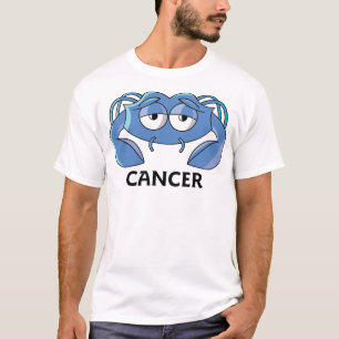 Kankerblauwe krab t-shirt