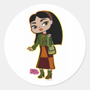 Kankerblokkers Ronde Sticker