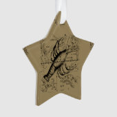  kankerconstellatiekaart Hevelius 1690 Ornament (voorkant)