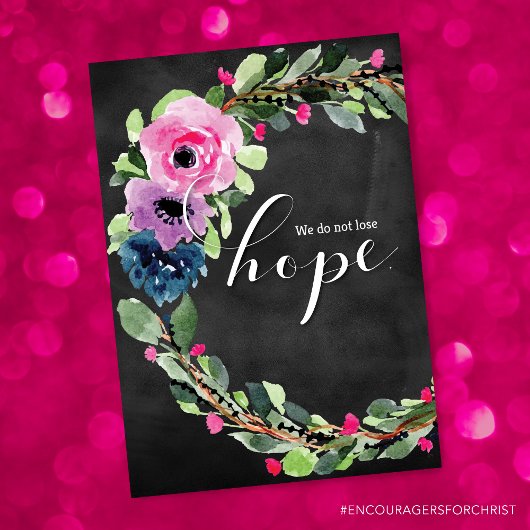 Kankerdiagnose, we verliezen de hoop niet