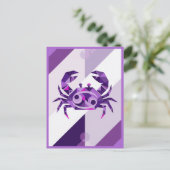 Kankerdierenteken Briefkaart (Staand voorkant)