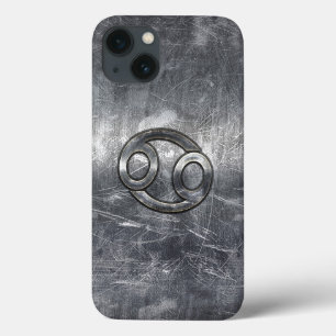 Kankerdiersymbool Industriële stijl iPhone 13 Hoesje