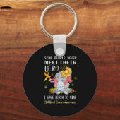 Kankerkanker - Overlevingskansen voor kinderen Sleutelhanger (Voorkant)