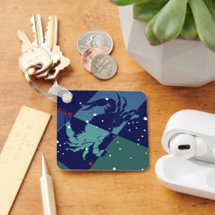 Kankerkrab Constellatie Zodiac Astrologie Sleutelhanger