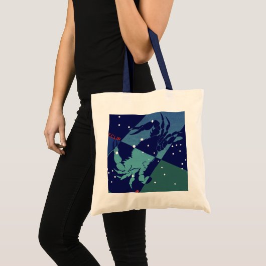 Kankerkrab Constellatie Zodiac Astrologie Tote Bag (Voorkant (product))