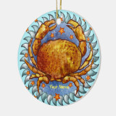 Kankerkrab Verjaardag ornamenten (Links)