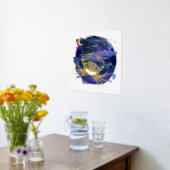 Kankerkrabbord van de Aangepaste geboortedatum van Folie Afdrukken (Laag (Keuken))