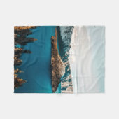 Kankermeer van Zuid-Oregon  Fleece Deken (Voorkant (Horizontaal))