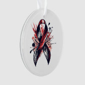 Kankerondersteuning Ornament (voorkant)