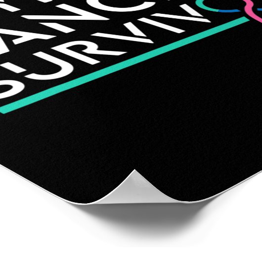 Kankeroverlevende 6 poster (Hoek)