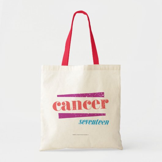 Kankerroze Tote Bag (Voorkant)