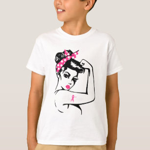 Kankerstrijder Bewustzijn T-shirt Ondersteuning Ge