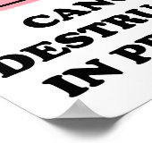 Kankervernietiging in uitvoering Poster (Hoek)