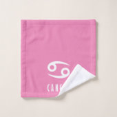 Kankerzodiaal teken bad handdoek (Wasdoekje)