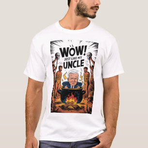 Kannibalen aten mijn oom Joe Biden T-shirt