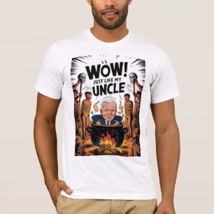 Kannibalen aten mijn oom Joe Biden T-shirt