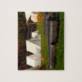 Kannons voor de burgeroorlog legpuzzel (Verticaal)