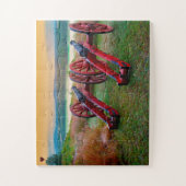 Kannons voor de burgeroorlog legpuzzel (Verticaal)