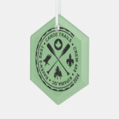 Kano Trails Hex Ornament 2024 (Voorkant links)