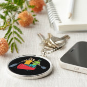 Kanoeën Sleutelhanger (Zijkant)