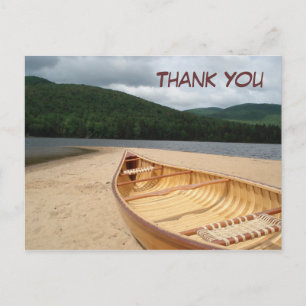 Kanoën bij Water's Edge Bedankt Briefkaart