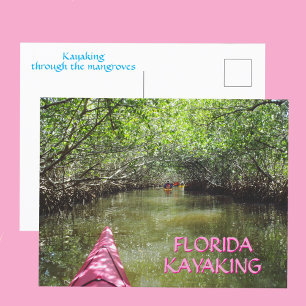 Kanoën door de Mangroven Florida Avontuur Briefkaart