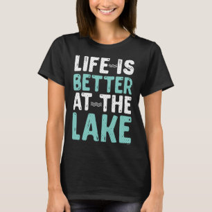 Kanoën Raften Het Leven Is Beter Bij Het Meer Natu T-shirt