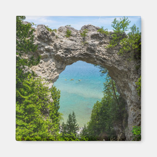 Kanoing op Arch Rock Magneet