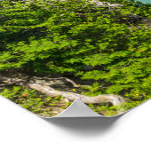 Kanoing op Arch Rock Poster (Hoek)