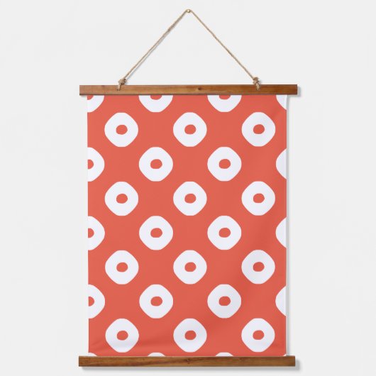 "Kanoko" Fawn Spot Pattern Hangend Wandkleed (Voorkant)