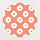 "Kanoko" Fawn Spot Pattern White Labels (Design 2)