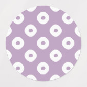 "Kanoko" Fawn Spot Pattern White Labels (Design 1)