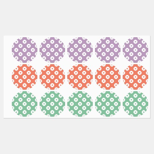 "Kanoko" Fawn Spot Pattern White Labels (Vel)