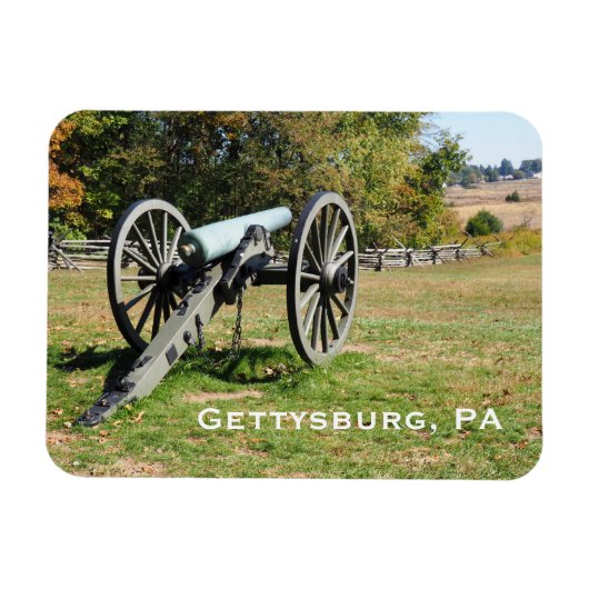 Kanon op het slagveld Gettysburg Magneet (Horizontaal)