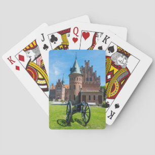 Kanons bij kasteel Egeskov Pokerkaarten