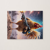 KANONVUURKIP LEGPUZZEL (Horizontaal)