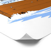 Kanopus van de Grote Meren (Interlake) Poster (Hoek)