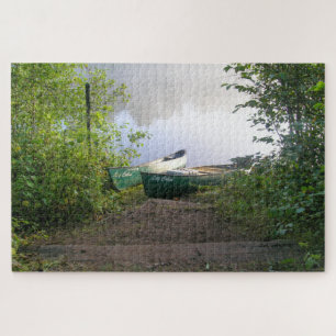 Kano's op de eenzaamheid van de rivier legpuzzel
