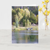 Kano's op het Vaderdag van het bergmeer Kaart (Gele Bloem)