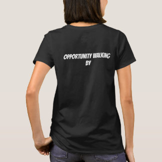 kans die voorbij komt t-shirt