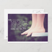 Kans nemen briefkaart (Voorkant / Achterkant)