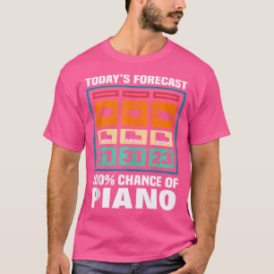 Kans op Pianist in de Prognose van Vandaag Geen T-shirt