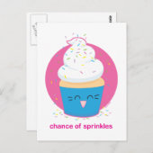 Kans op springen briefkaart (Voorkant / Achterkant)